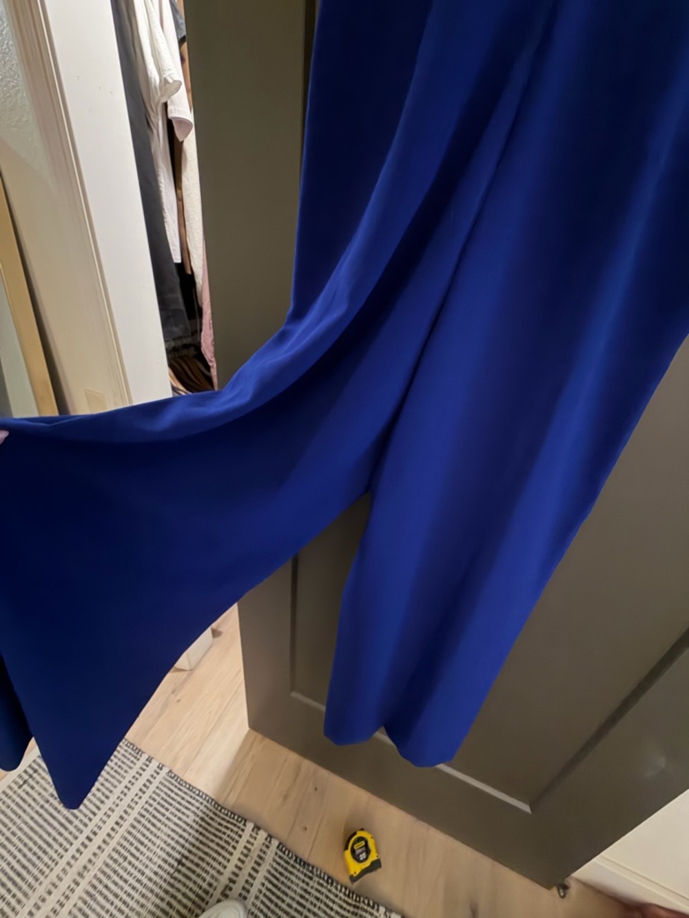julia jordan Royal Blue Wide-Leg Jumpsuit - Picture 6 of 6